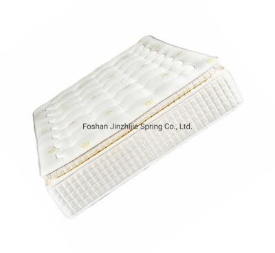 7-Zone Pocket Coil Spring Comfort Malaysia Latex Memory Foam Mattresses