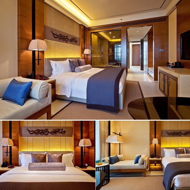 New Design Hotel Bedroom Wooden Furniture Made in China