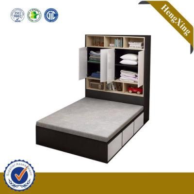 Popular Single Size Wooden Kids Bed Children with Bookshelf&#160; Bedroom Home Furniture