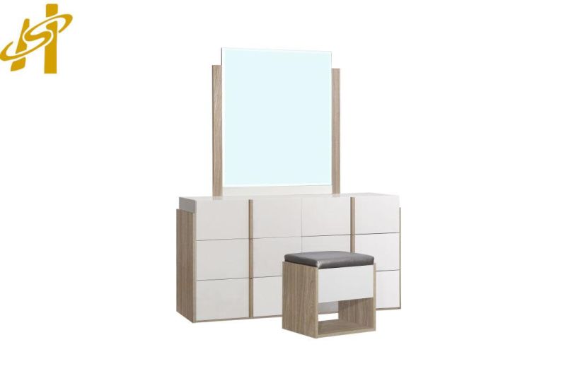 Simple Design Melamine Board Bedroom Furniture Made in China
