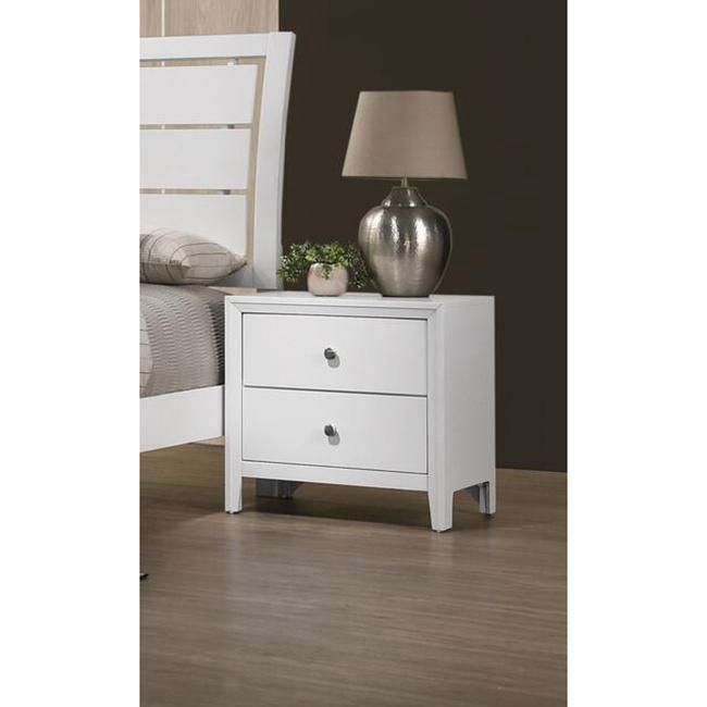 Nova New White Chest Drawers Bedroom Storage Bedside Table Cabinet