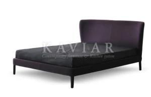 2015 Kaviar Wooden Frame Covered with Fabric Bed (BD109)