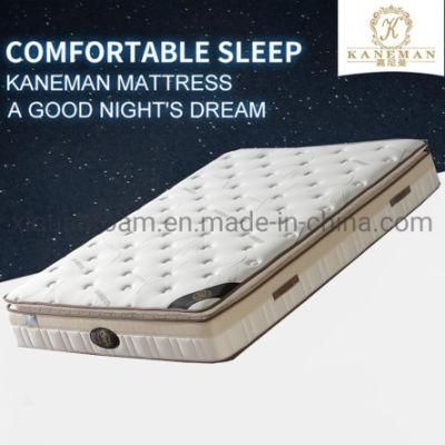 Pillow Top Foam Encased Spring Mattress Roll in a Box