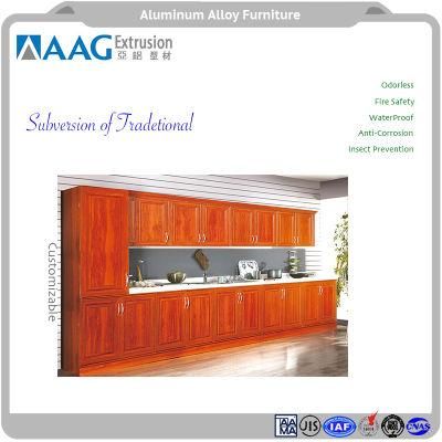 Complete Aluminum Profile Panel Wardrobe and Furniture