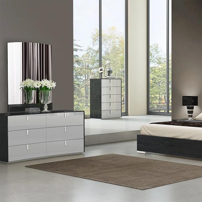 Luxury Furniture Bedroom Sets King Bed Night Stand Wardrobe Dressing Table