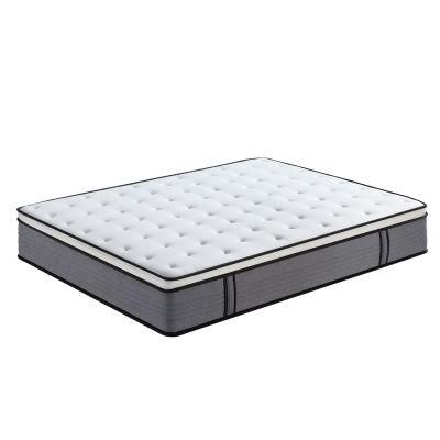 Bedroom Furniture General Use High Quality New Design Memory Foam Queen Size Pillow Top Spring Mattress