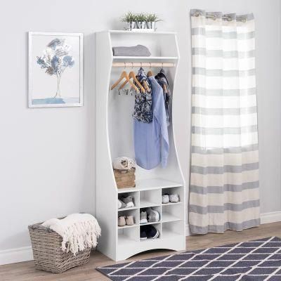 Multi-Function Combination Wooden Bedroom Wardrobe (HF-WF05121)