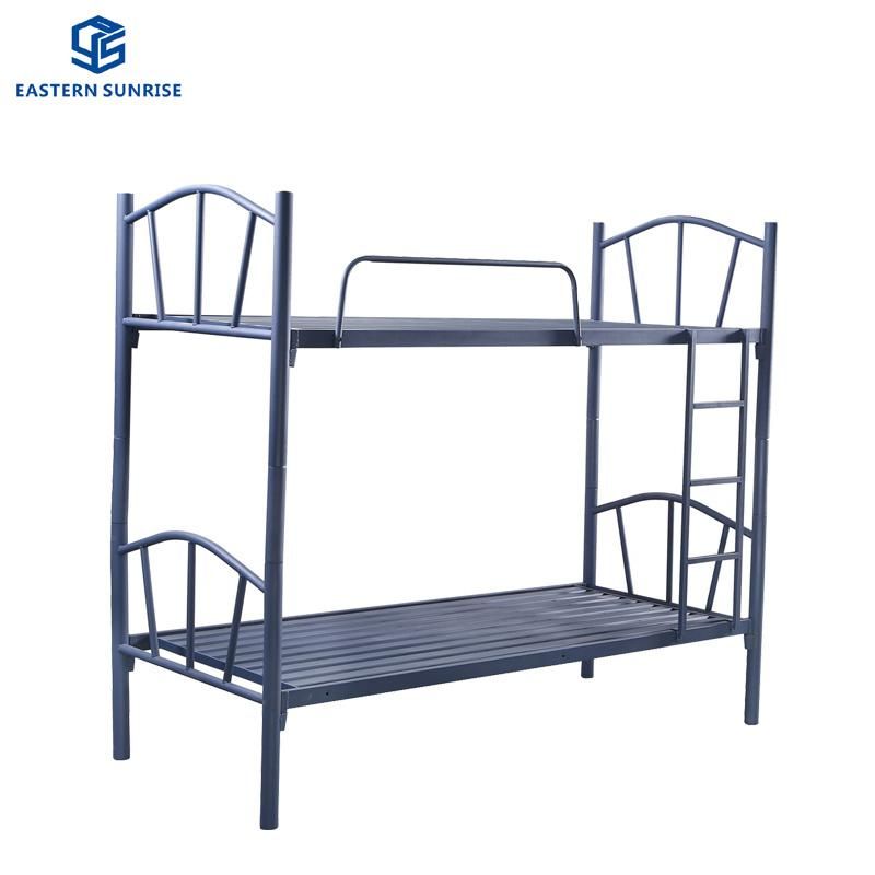 Bedroom Furniture Metal Double Bunk Bed Twin Sleeper Bed