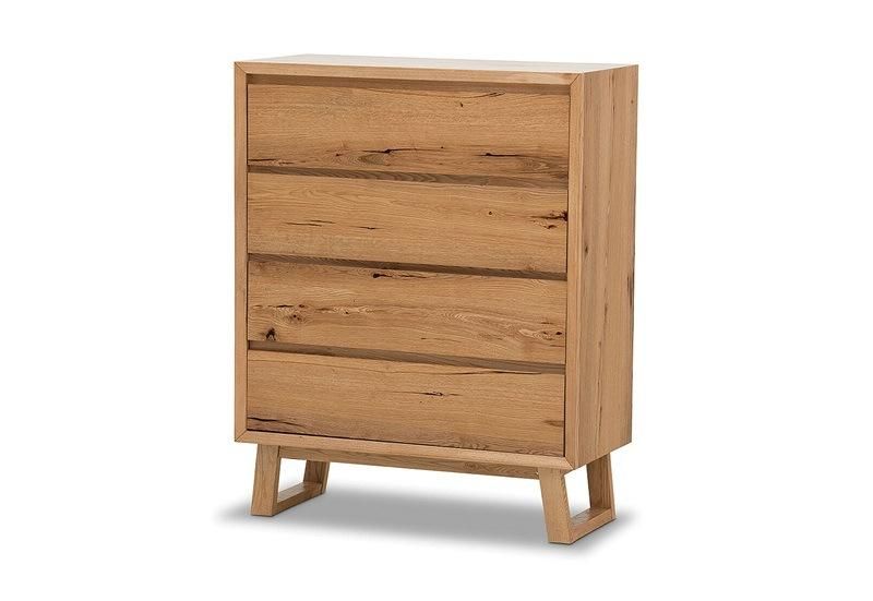 Modern Design Home Furniture 4 Drawer Chest for Bedroom Storage