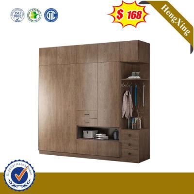 Modern Design Cheap Wholesale Bedroom Wardrobe with Top Cabinet
