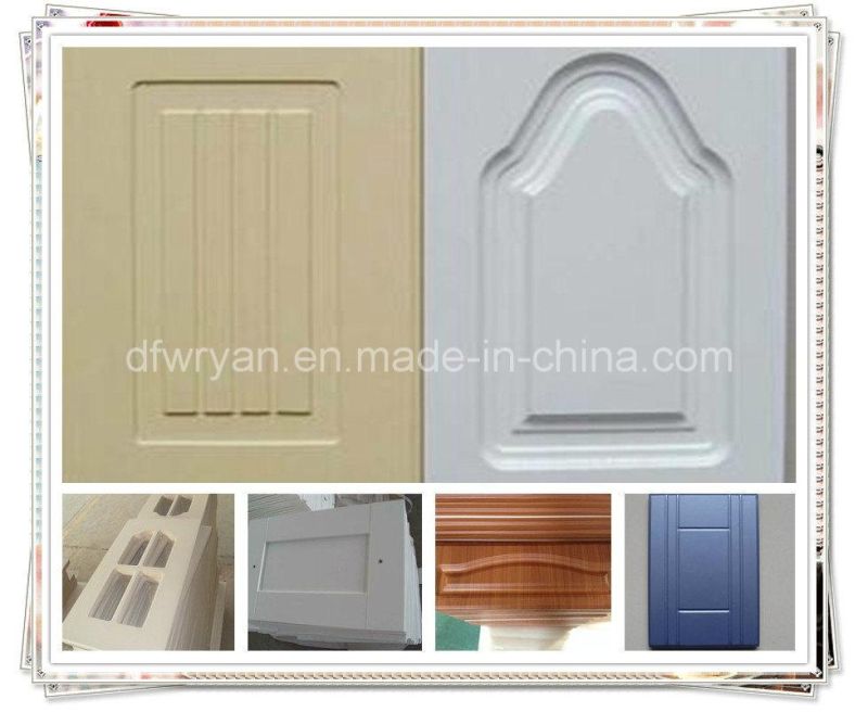 Wood Grain Colors PVC Film Kitchen Cabinet and Wardrobe Door