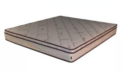 Europe Top Knitted Fabric High Density Foam Compressed Pocket Spring Mattress