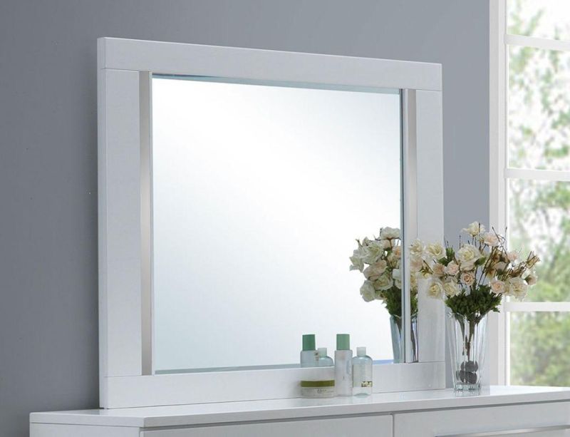 Nova Factory Hot Wholesale OEM Modern Designs Dressing Table Drawer and Mirror Set