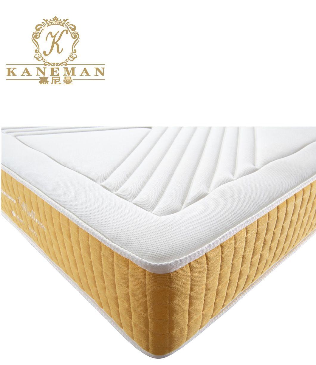 Luxury Compressed 12inch Tight Top Pocket Coil Spring Mattress in a Box