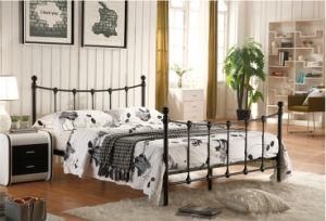 High Quality Iron Queen King Size Single Bed Designs