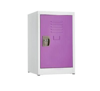 Colorful Metal Lockers Small Mini Locker Toys Clothes Storage Cabinets for Kids
