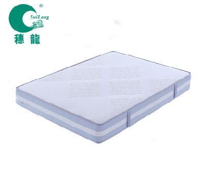 Removeable Fabric Cover High Density Foam Pocket Spring Rolled Mattress (SL2108)