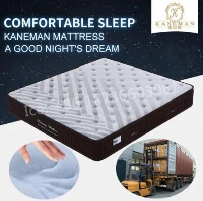 Rolled 12inch Memory Foam Spring Mattress Wholesale Bedroom Mattress