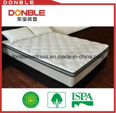 Good Sleep Feeling Euro Pillow Top Spring Mattress