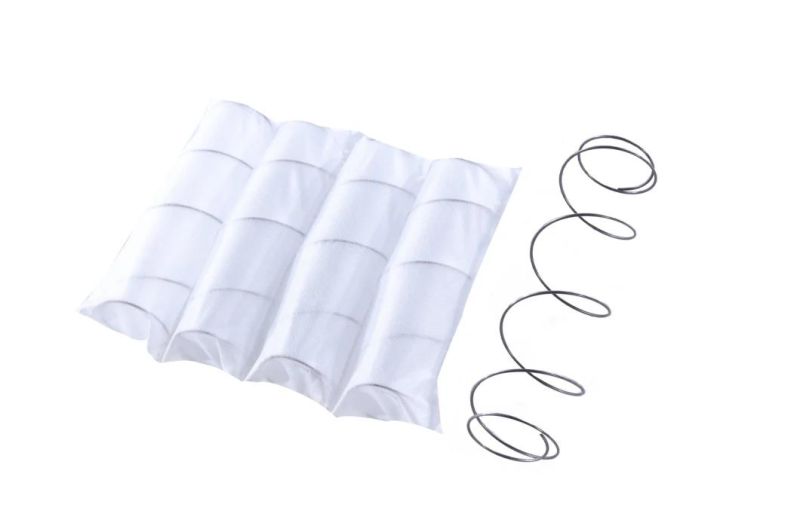 Furniture Mattress 7 Zones Edge Support Erogonomic 1.8mm Pocket Spring Coil