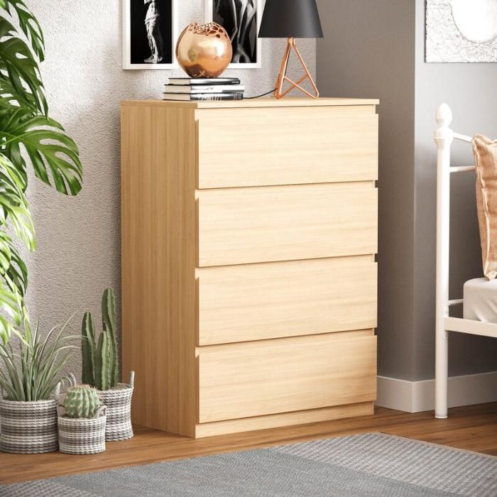 Wholesale Nature Dresser Drawer Storage Cabinet Drawer Chest (HF-WF210724)