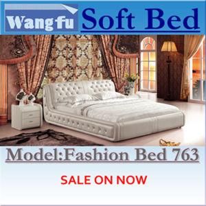 2013 Modern Leather Soft Bed 763