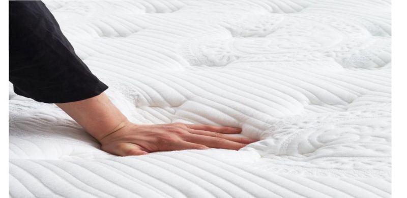 Wholesale Pocket Spring Hotel Double Bed Memory Foam Bedding Mattress for Bedroom