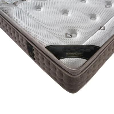 Modern Home Furniture Cheap-King-Size Soft Latex-Memory-Foam Fabric Pocket-Coil-Spring Mattress