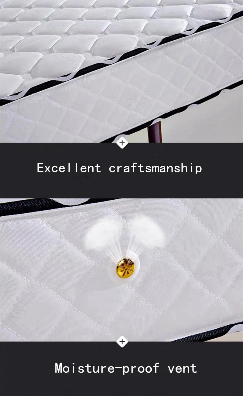 Complete Woven Bag Packing Hotel Bedroom Furniture Bed Mattress