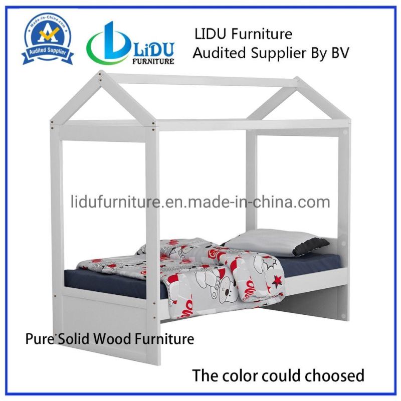 Children Bunk Bed Solid Wood Bed Bunk Bed Bed Frame with Headboard