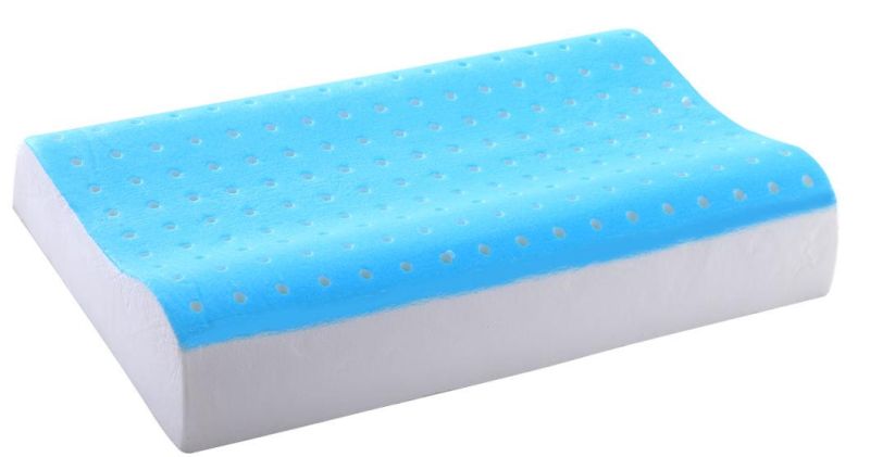 Neck Protective Alduts Children Use Cooling Fabric Cool Gel Memory Foam Pillow