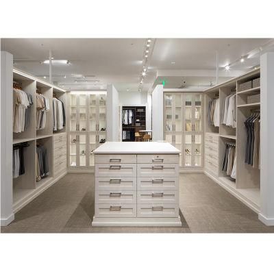 Factory Cheap Price Customized Modern Wooden Bedroom Walk in Closets