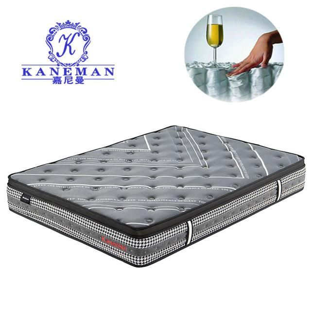 Home Life Euro Top Sweet Sleep Green Foam Latex Certified 10-Inch Spring Mattress Pocket