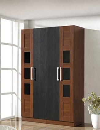 New Arrived Simple Factory Wholesale Wardrobe Solid Wooden Bedroom Furniture Closet Wardrobe