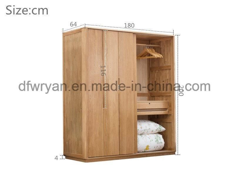 Home Furniture New Bedroom Wooden Wardrobe