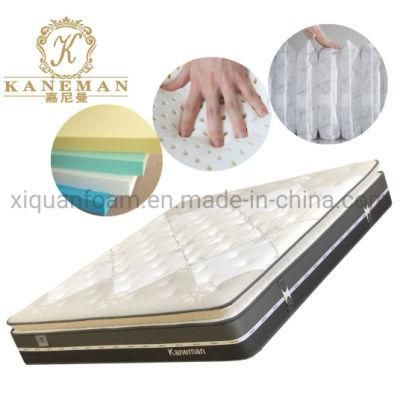 Relax Well Spring Mattress Good Latex Pocket Spring Bed Mattress Custom Mattress