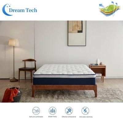 Bedroom Furniture Comfortable Sleep Compress Pocket Coil Foam Mattress King in a Box (YY017)