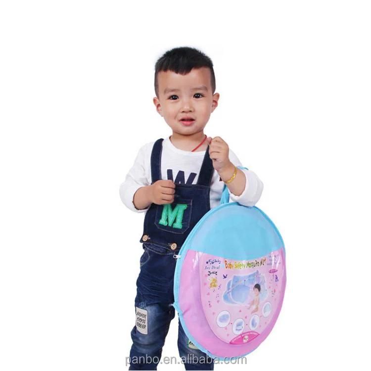 Free to Install Foldable Belt Stent Music Little Yurts 0-2 Year Old Baby Bed Nets