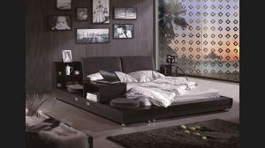 Good Design Popular Leather Bed (V639)