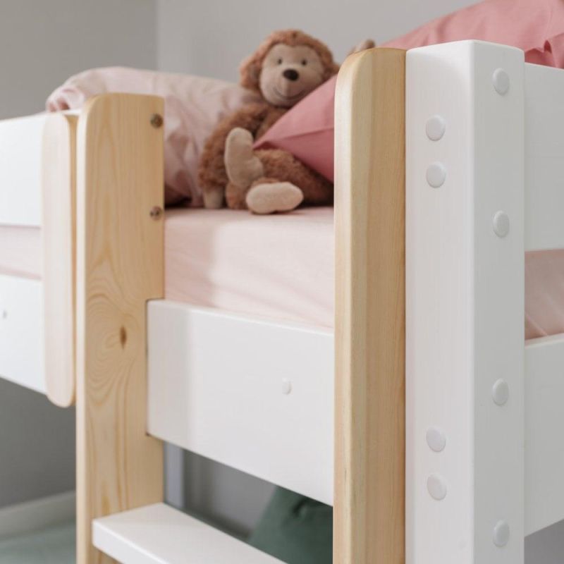 Children′ S Double Bed with Single Mattress K/D
