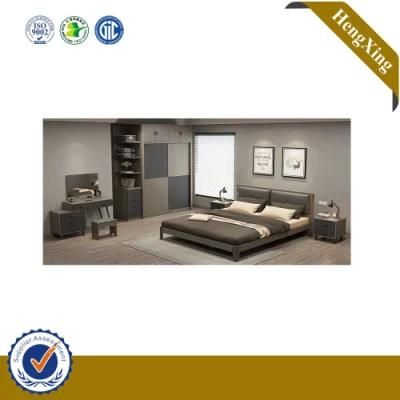 Apartment Project Melamine Bedroom Furniture Set King Bed