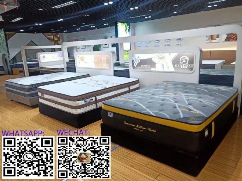 Luxury Cheap Price Pillow Top Spring Mattress Roll in a Box