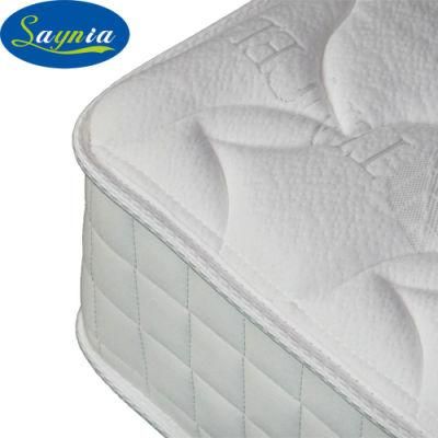 Royal Foam Latex and Memory Coil Spring Single Size Mattress for Hotel
