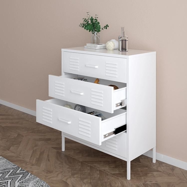 Home Design 4 Drawer Stuff Storage Stainless Steel Sideboard Cabinet