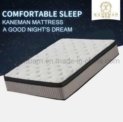 Luxury Hotel Pocket Spring Memory Foam Mattress Vacuum Compressed in Pallet