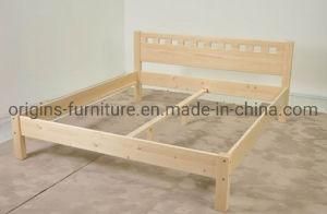 Home Furniture Solid Wood Double Bed Queen Bed King Bed