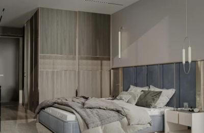 Wooden Clothes Closet Modern Bedroom Furniture Walk in Wardrobe Luxury