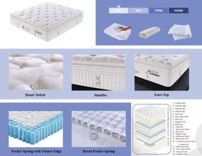 Home School Dreamleader/OEM Compress and Roll in Carton Box Bed Queen Mattress