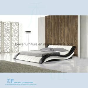 High Quality Soft Leather Bed of Bedroom Furniture (HW-K257B)