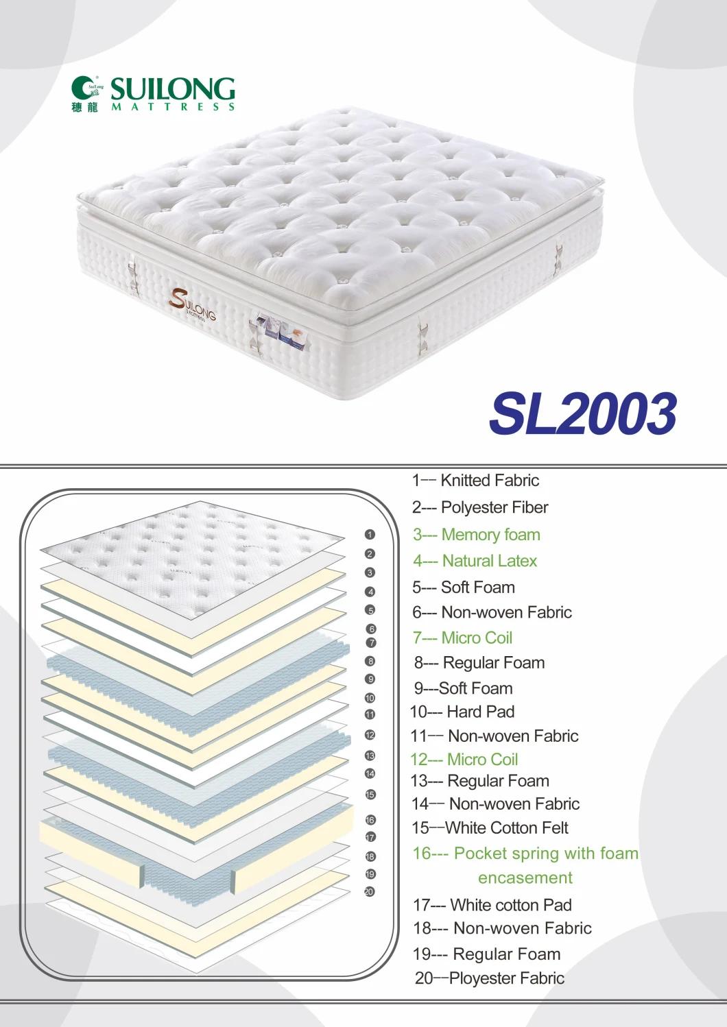 Comfortable Memory Foam Latex Modern Bed Mattress